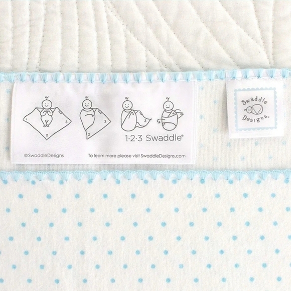 SwaddleDesigns Large Receiving Blanket Ultimate Swaddle Baby Boys Little Prince - Picture 2 of 5